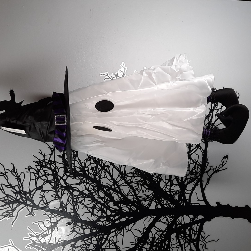 Ghost Dancing Talking Witch Hat Halloween Decoration Fun Lights Hanging